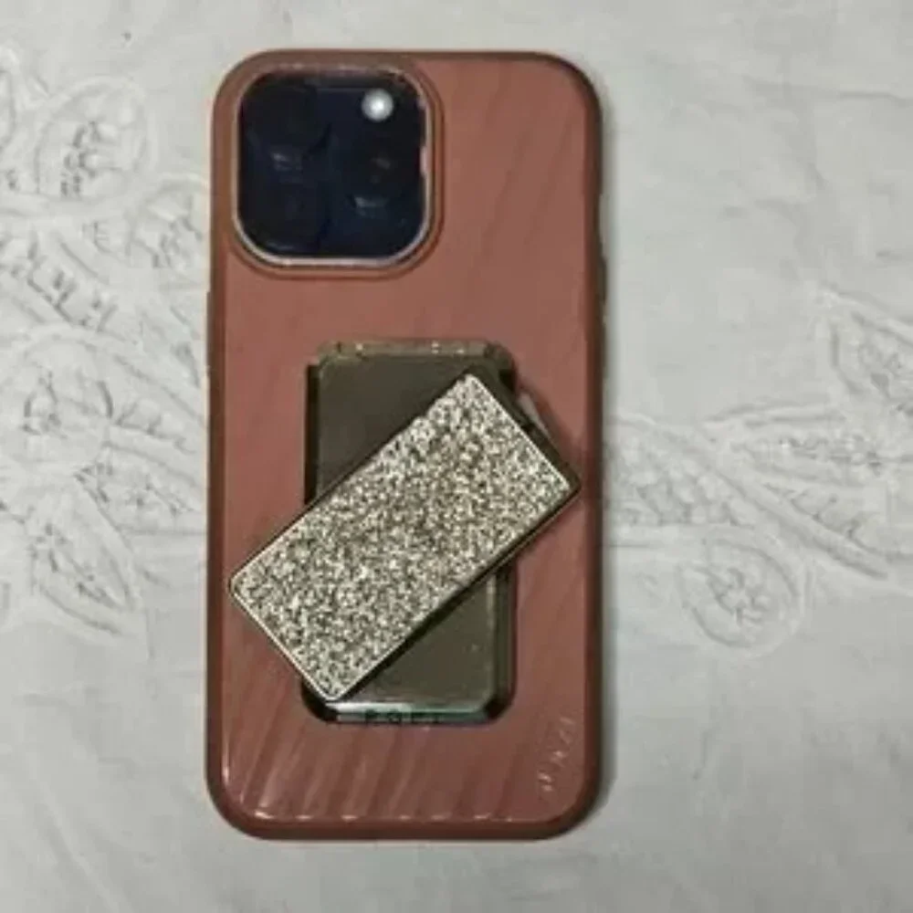 Tumi iPhone 15 Pro Max Phone Case w/ Velvet Interior - Blush